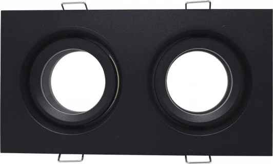 ST255.428.02 Встраиваемый светильник ST Luce ST255.428.02 Черный GU10 2*50W IP65 (220V)