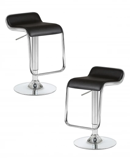 SET-2 3021-LM CRACK Набор 2 шт Стул барный DOBRIN CRACK (чёрный)