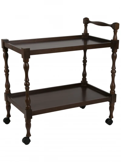 002096 Стол сервировочный Бридж средне-коричневый Mebelik 002096