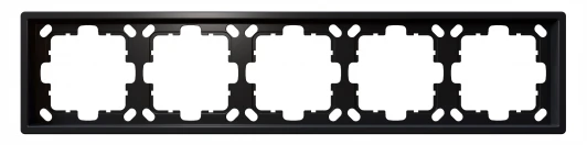 FD1005NI Рамка на 5 постов (никель) Jasmart FD FD1005NI