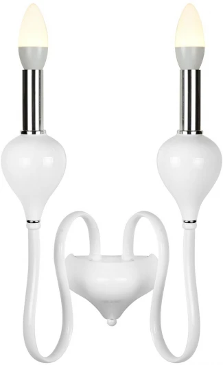 B88003-2 WH Бра iLamp Lady B88003-2 WH (220V, свеча)