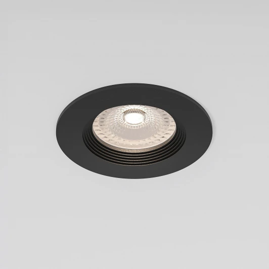 25054/01 Светильник встраиваемый Elektrostandard City 25054/01 GU10 черный (220V, круглые)