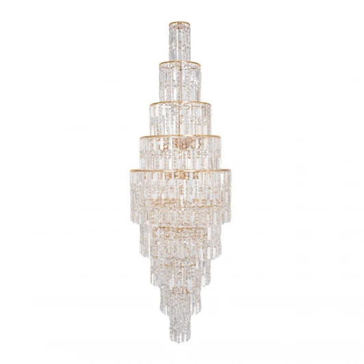 Valencia E 1.10.50.501 G Подвесная люстра каскадная Arti Lampadari Valencia E 1.10.50.501 G (220V, хрусталь)