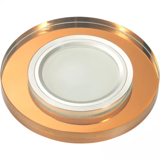 DLS-L106 GU5.3 CHROME/BRONZE Встраиваемый точечный светильник Fametto Luciole DLS-L106 GU5.3 CHROME/BRONZE