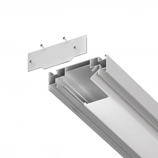 502430-6AI Профиль встраиваемый в натяжной потолок под трек Barra (1упаковка=6шт) Lightstar Barra Base 502430-6AI