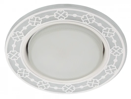 DK LD28 WH/WH Встраиваемый точечный светильник Эра DK LD28 WH/WH