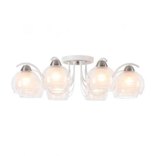 FR5052-CL-08-W Потолочная люстра Freya Nikki FR5052-CL-08-W