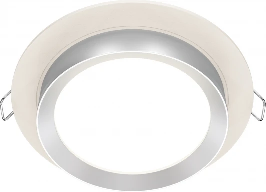 DL086-GX53-RD-WS Встраиваемый светильник Hoop GX53 1x15Вт Maytoni Technical DL086-GX53-RD-WS (220V, круглые)