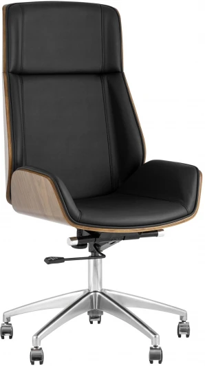 УТ000030886 Кресло руководителя TopChairs Crown черное УТ000030886