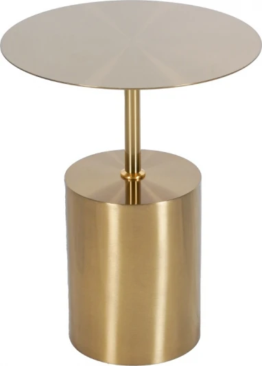 FR 1039 Кофейный столик Solid диам.40см x 58см, золотой, металл Bradexhome арт.FR 1039
