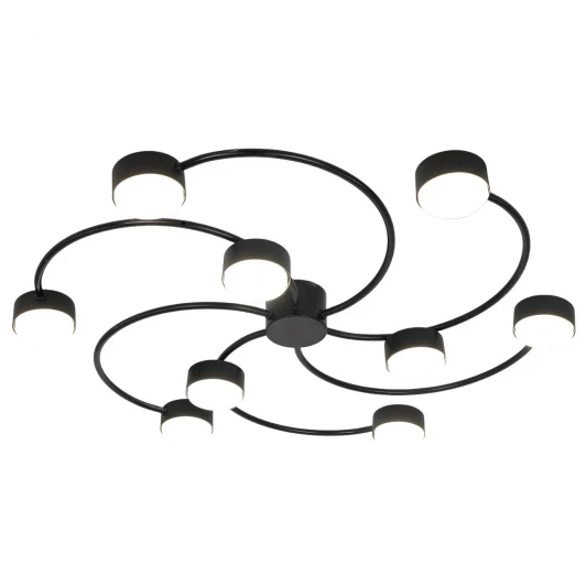 1180/9P Потолочный светильник Escada Alhena 1180/9P GX53*15W Black