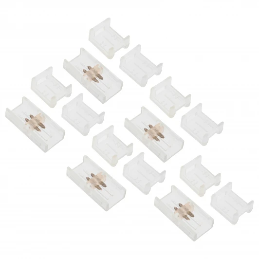 WTB-WBT-SMD/220V Соединитель-коннектор Wolta WTB-WBT-SMD-220V для светодиодной ленты SMD 220В, комплект 5 шт.