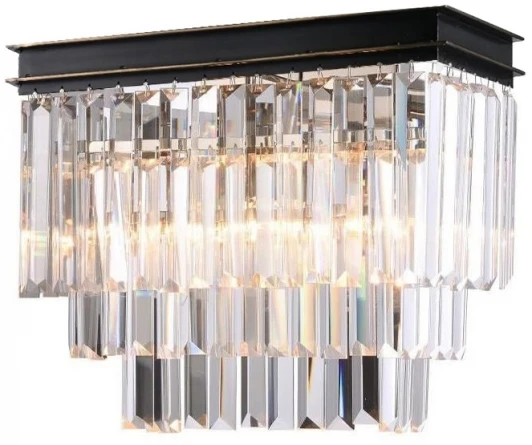 31102/A black+gold Настенный светильник Newport 31100 31102/A black+gold