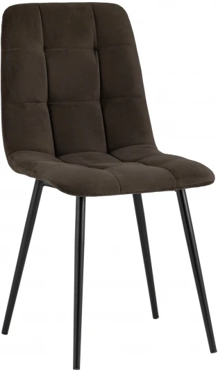 УТ000025392 Стул Stool Group Oliver велюр тёмно-коричневый УТ000025392