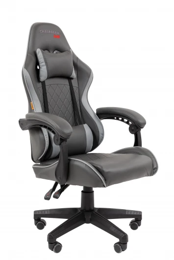 CHAIRMAN CH28 Офисное кресло Chairman CH28 экокожа, черно-серый