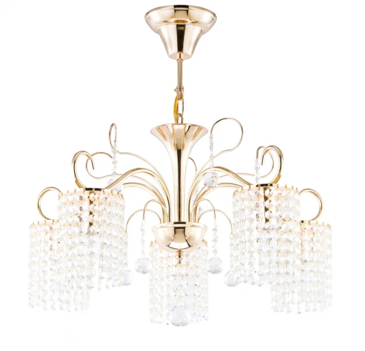 FR1127-PL-05-G Подвесная люстра Freya Leona FR1127-PL-05-G