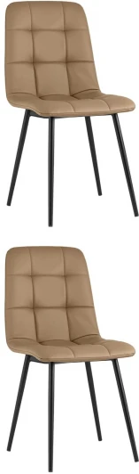 УТ000037736 Стул Stool Group Oliver экокожа капучино 2 шт арт.УТ000037736