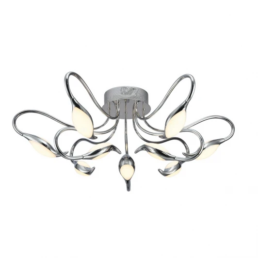 295/9PF-LEDChrome Потолочная люстра IDLamp Oktopia 295/9PF-LEDChrome