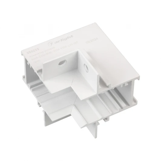 050233 Коннектор угловой MAG-CON-MINI-2538-FDW-L90-INT (WH) (Arlight, IP20 Металл) 050233 (24V)