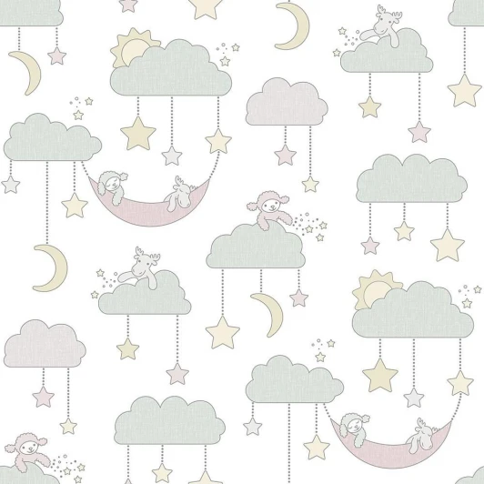 LL 3005 Обои виниловые Grandeco Jack 'n Rose LL 3005 10,05 x 0,53 м