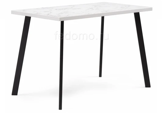 476932 Стол Тринити Лофт 120 25 мм сабия / черный матовый