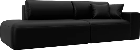 127712 Диван прямой Лига-036 НПБ Модерн подлокотник справа Лига Диванов (Экокожа) арт.127712