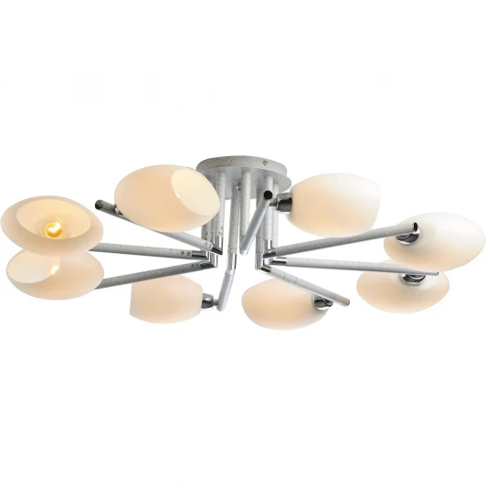 433-08-73CWC chrome + white crack Потолочная люстра N-Light 433 433-08-73CWC chrome + white crack