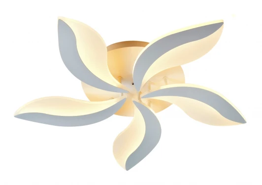 10214/SG (60W) Потолочная люстра Escada 10214/SG (60W) (регулировка яркости, LED, 220V, пульт управления, цветы)