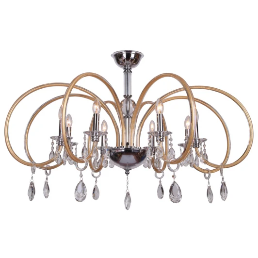 496/8-Dorato Потолочная люстра IDLamp 496 496/8-Dorato