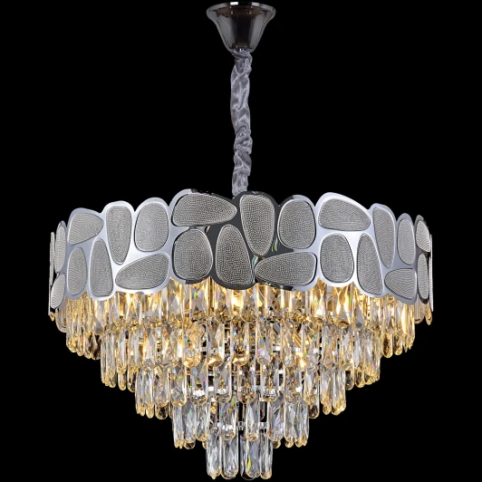 77377-0.3-600 CH Подвесная люстра хрустальная Reluce 77377-0.3-600 CH