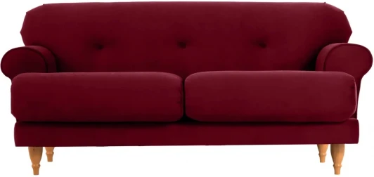 339957 Диван Italia ОГОГО (арт.339957), (Ткань/Красный)