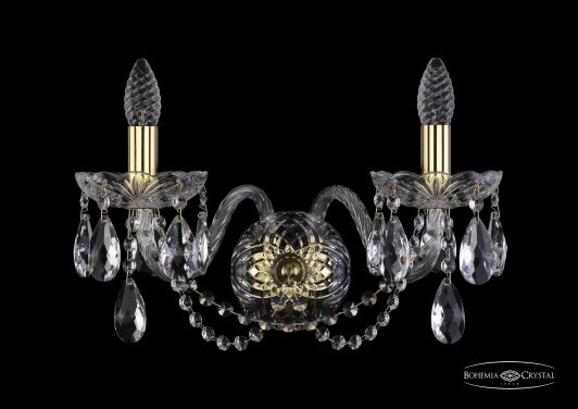 1402B/2/195/XL G Бра Bohemia 1402 1402B/2/195/XL/G