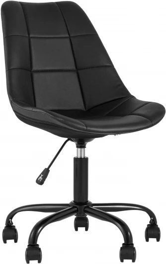 УТ000000992 Стул офисный Гирос экокожа черный УТ000000992