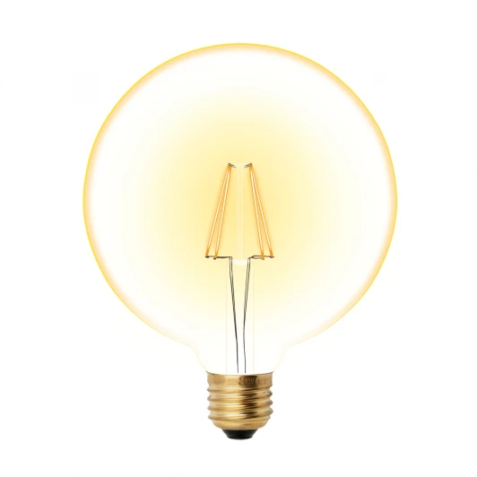LED-G125-8W/GOLDEN/E27 GLV21GO Лампочка светодиодная шар желтая E27 8W Uniel LED-G125-8W/GOLDEN/E27 GLV21GO