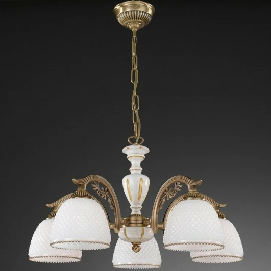 L.8606/5 Подвесная люстра Reccagni Angelo 8606 L 8606/5 (220V, на цепи)