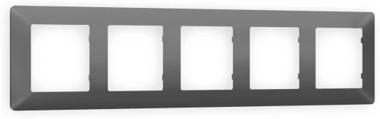 AF110655 Рамка Ambrella Volt ALFA Line (Антрацит серый) 5-ая AF110655