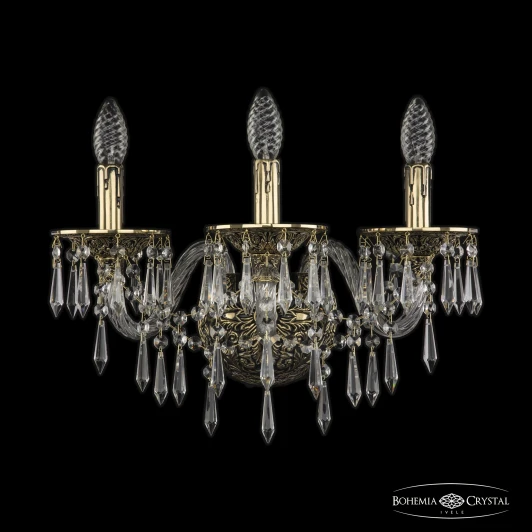 16103B/3/165/XL GB Бра Bohemia Ivele Crystal 16103B/3/165/XL GB