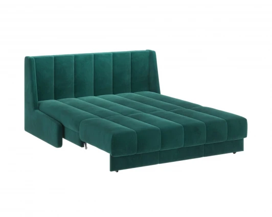 AAA41323002 Кровать-диван прямой изумрудный, 160 D1 Венеция AAA41323002 Premier 19