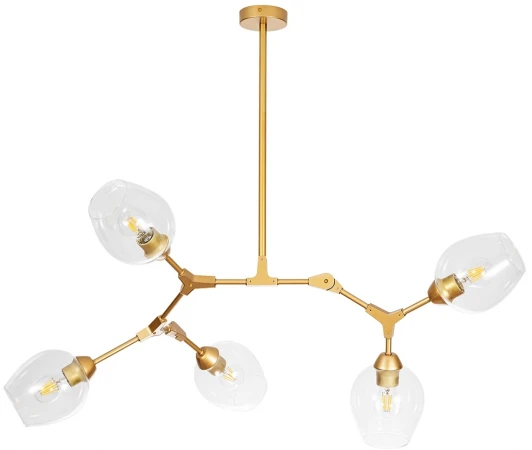 A4103SP-5GO Потолочная люстра на штанге Arte Lamp Yuka A4103SP-5GO