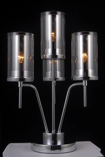 HELSINKI II 79012-3T CHROME Интерьерная настольная лампа Natali Kovaltseva Helsinki Ii 79012-3T CHROME