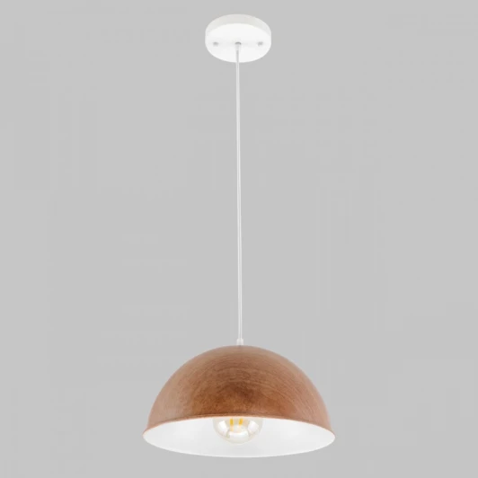 MD.5660-1-P-WT+WOOD Подвесной светильник Imex MD.5660-1-P-WT+WOOD