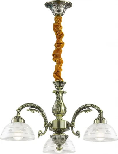 136-03-52 бронза Подвесная люстра N-Light 136 136-03-52 бронза