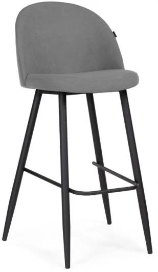 464890 Барный стул Сондре темно-серый / черный 464890 Woodville