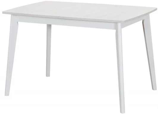 RF 0010 Стол Oslo раскладной 120-160x80x76см, Сосна Рандерс структурное, белый Bradex Home RF 0010