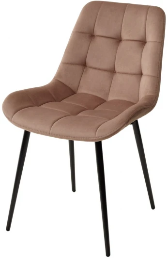 688M04727 Стул ХОФМАН, цвет Confetti KORIZA, велюр / черный каркас