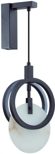 5422/17WL Настенный светильник Odeon Light Mercury 5422/17WL черный/металл/алебастр LED 17W 3000K (220V)