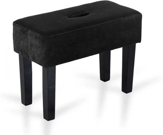 671370 Табурет мягкий Handy ОГОГО (арт.671370), (Ткань,Микрофибра/Черный)