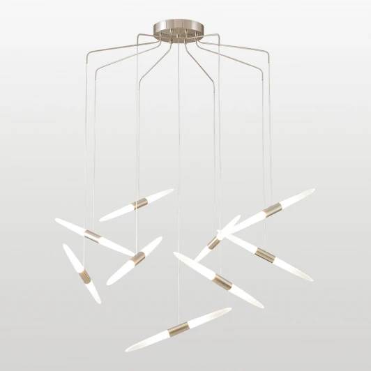 LSP-7398 Подвесная люстра LED Lussole Hopkins LSP-7398 (220V, на проводе, паук)