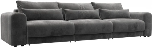 129138 Диван прямой Лига-056 НПБ Лонг Лига Диванов (Велюр) арт.129138