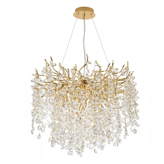 MS.2108.800 GD Подвесная люстра хрустальная Modelux MODESTYLE MS.2108.800 GD